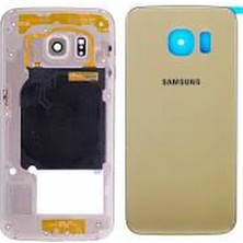 Genos Samsung G920 S6 Uyumlu Kasa Gold Altın