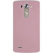 Zore Lg G3 Kılıf Asma Premier Silikon Kapak-Rose Gold