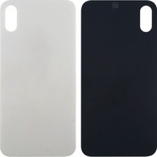 Genos iPhone Xs Uyumlu Batarya Kapağı (Beyaz) (SN808074)
