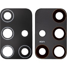 Genos Samsung A715 A71 Kamera Camı Siyah (Tek Cam)