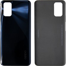 Genos Oppo A52 Uyumlu Arka Kapak Siyah