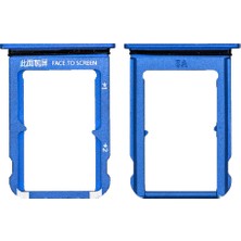 Genos Xiaomi Mi 9 Sim Tepsisi (Sim Çekmecesi) Mavi