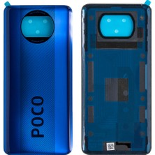 Genos Xiaomi Poco X3 Uyumlu Arka Kapak Mavi