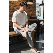 Akınalbella Erkek Yazlık Rahat Kaymaz Taban Plaj Deniz Havuz Terlik