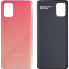 Genos Samsung A715 A71 Uyumlu Arka Kapak Orange