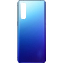 Genos Oppo Reno 3 Uyumlu Batarya Kapağı (Mavi) (SN808249)