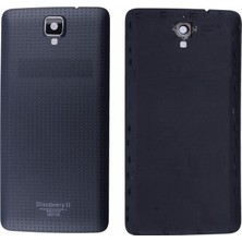 Genos General Mobile Discovery 2 Uyumlu Batarya Kapağı (Füme) (SN807598)