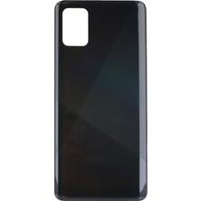 Genos Samsung Galaxy A51 Uyumlu Batarya Kapağı (Siyah) (SN808065)