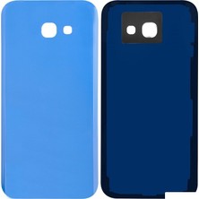 Genos Samsung Galaxy A720 A7 2017 Uyumlu Batarya Kapağı (Mavi) (SN808041)