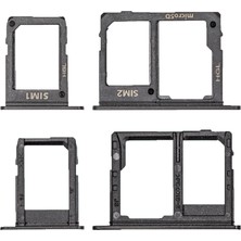 Genos Samsung A600 A6 Sim Tepsisi (Sim Çekmecesi) Siyah