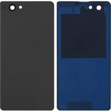 Genos Sony Xperia Z1 Mini Uyumlu Batarya Kapağı (Siyah) (SN807711)