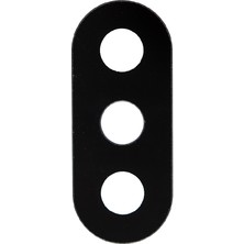 Genos Xiaomi Redmi Note 6 Pro Kamera Camı Siyah (Tek Cam)