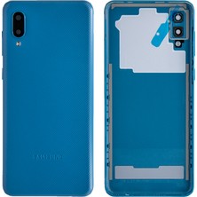 Genos Samsung A022 A02 Uyumlu Arka Kapak Mavi