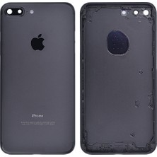 Genos Iphone 7 Plus Uyumlu Boş Kasa Siyah (Mat Siyah) Tam Uyumlu