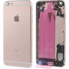 Genos Apple Iphone 6s Uyumlu Kasa Dolu Gold Altın