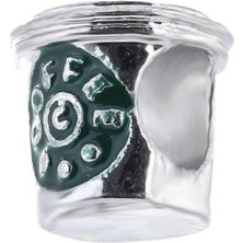Kumi Bileklik Ve Kolye Için Star Coffe Gümüş Kaplama Charm