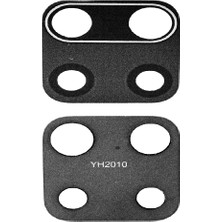 Genos Xiaomi Redmi Note 9 Pro Kamera Camı Siyah (Tek Cam)