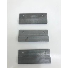 Starseven 3'lü Paket Kara Şimşek Çelik Slim Ince Kesme Yedek Bıçak