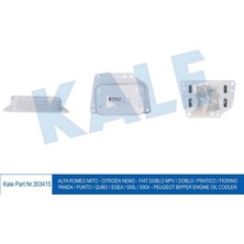 Kale Mtxdpn Yağ Soğutucu Alfa Romeo Mito, Citroen Nemo, Fiat Doblo Mpv, Doblo, Pratico, Fiorino, Panda, Punto, Qubo, Egea, 500L, 500X, Peugeot Bipper