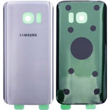 Genos Samsung G930 S7 Uyumlu Arka Kapak Gümüş