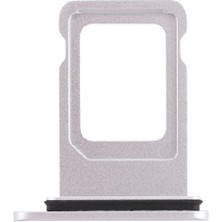 Genos Iphone Xr Uyumlu Sim Kart Takma Demiri Sim Çekmecesi Beyaz (Gümüş) Renk