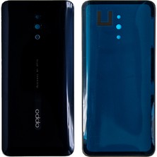 Genos Oppo Reno Uyumlu Arka Kapak Siyah