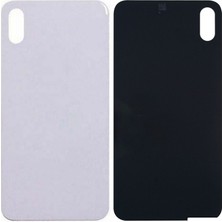 Genos iPhone Xs Max Uyumlu Batarya Kapağı (Beyaz) (SN808291)