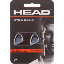 Head Xtra Damp Şeffaf Siyah Dampner Tenis Raket Titreşim Önleyici 2li