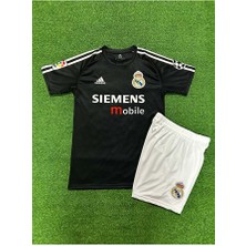 Alaturka Mix Real Madrid 2004/05 Sezonu David B.e.c.k.h.a.m Nostalji Çocuk Forması (Black)