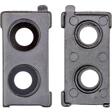 Genos Xiaomi Mi 6 Kamera Camı Siyah (Çerçeveli)