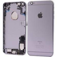 Genos Apple Iphone 6s Uyumlu Kasa Dolu Siyah