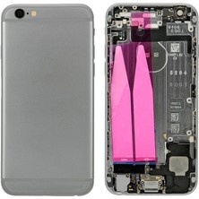 Genos iPhone 6 Uyumlu Dolu Kasa (Gümüş) (SN808474)