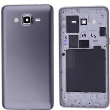 Genos Samsung Galaxy Grand Prime G530 Uyumlu Batarya Kapağı (Siyah) (SN807643)