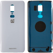 Genos One Plus 6 Uyumlu Arka Kapak Beyaz