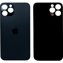 Genos Iphone 12 Pro Max Uyumlu Arka Cam Kapak Mavi Renk