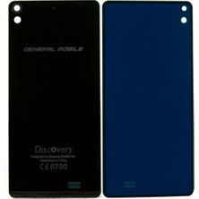 Genos General Mobile Discovery Air Uyumlu Arka Kapak Siyah