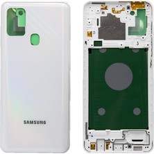 Genos Samsung A217 A21S Uyumlu Kasa Beyaz
