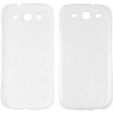 Genos Samsung Galaxy I9300 S3 Uyumlu Batarya Kapağı (Beyaz) (SN807632)