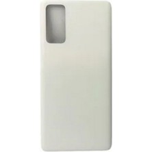Genos Samsung Galaxy S20 Fe Uyumlu Batarya Kapağı (Beyaz) (SN807979)