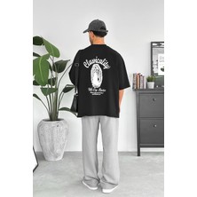 Siyah Classicality Outplenty Premium Oversize Tişört