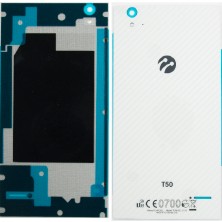 Genos Turkcell T50 Uyumlu Arka Kapak Beyaz