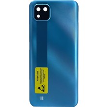 Genos Realme C11 4g Uyumlu Batarya Kapağı (Mavi) (SN808314)