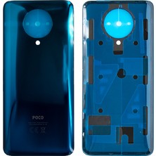 Genos Xiaomi Poco F2 Pro Uyumlu Arka Kapak Mavi