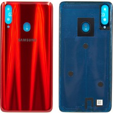 Genos Samsung A207 A20S Uyumlu Arka Kapak Kırmızı