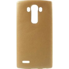 Genos Lg H815 G4 Uyumlu Arka Kapak Gold Altın