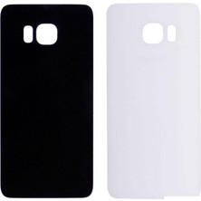 Genos Samsung Galaxy G928 S6 Edge Plus Uyumlu Batarya Kapağı (Beyaz) (SN807903)