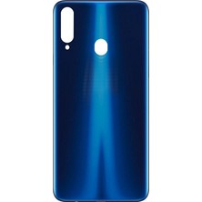 Genos Samsung Galaxy A20S Uyumlu Batarya Kapağı (Mavi) (SN808289)