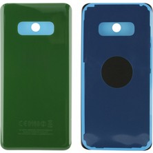 Genos Samsung Galaxy S10E Uyumlu Batarya Kapağı (Yeşil) (SN808236)