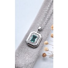 Serenity Baget Figür Çelik Kolye