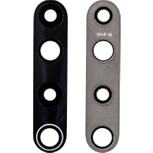 Genos Xiaomi Mi Note 10 Lite Kamera Camı Siyah (Tek Cam)